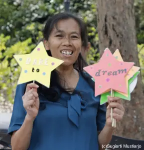 Ayu on her personal growth journey